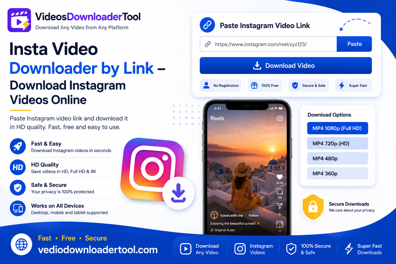 Insta Video Downloader by Link – Download Instagram Videos Online