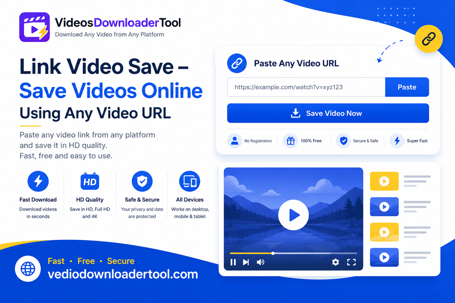 Link Video Save – Save Videos Online Using Any Video URL