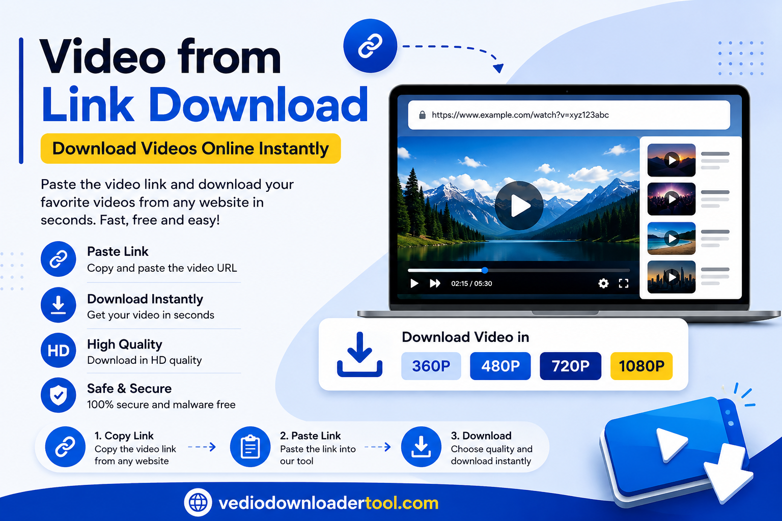 Video from Link Download – Download Videos Online Instantly