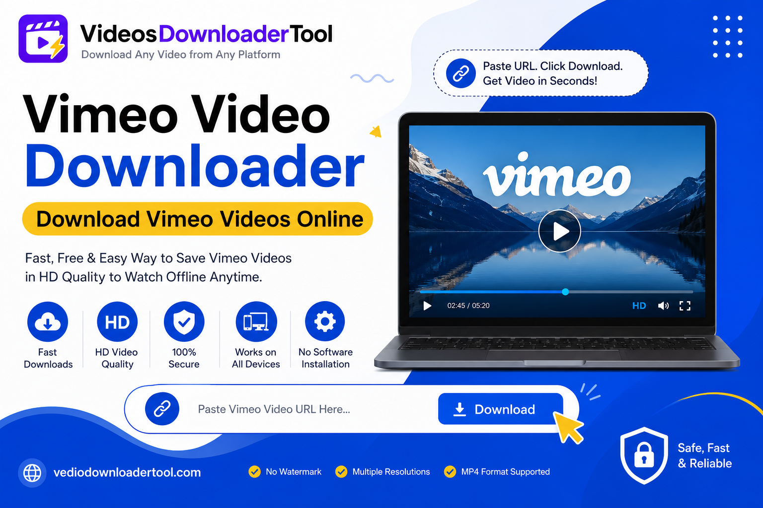 Vimeo Video Downloader – Download Vimeo Videos Online