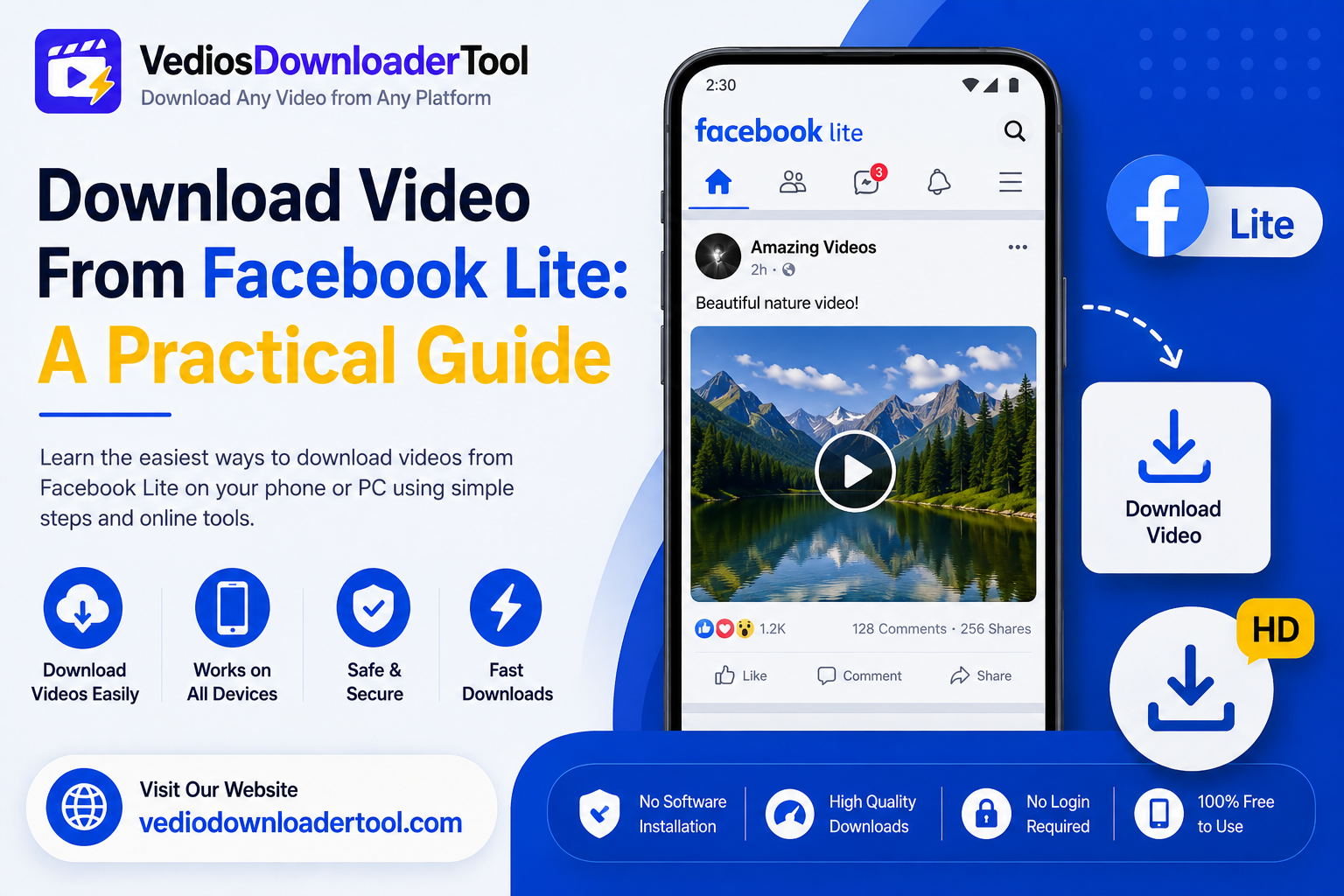 Download Video From Facebook Lite