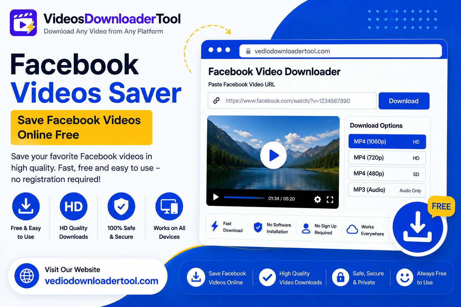 Facebook Videos Saver